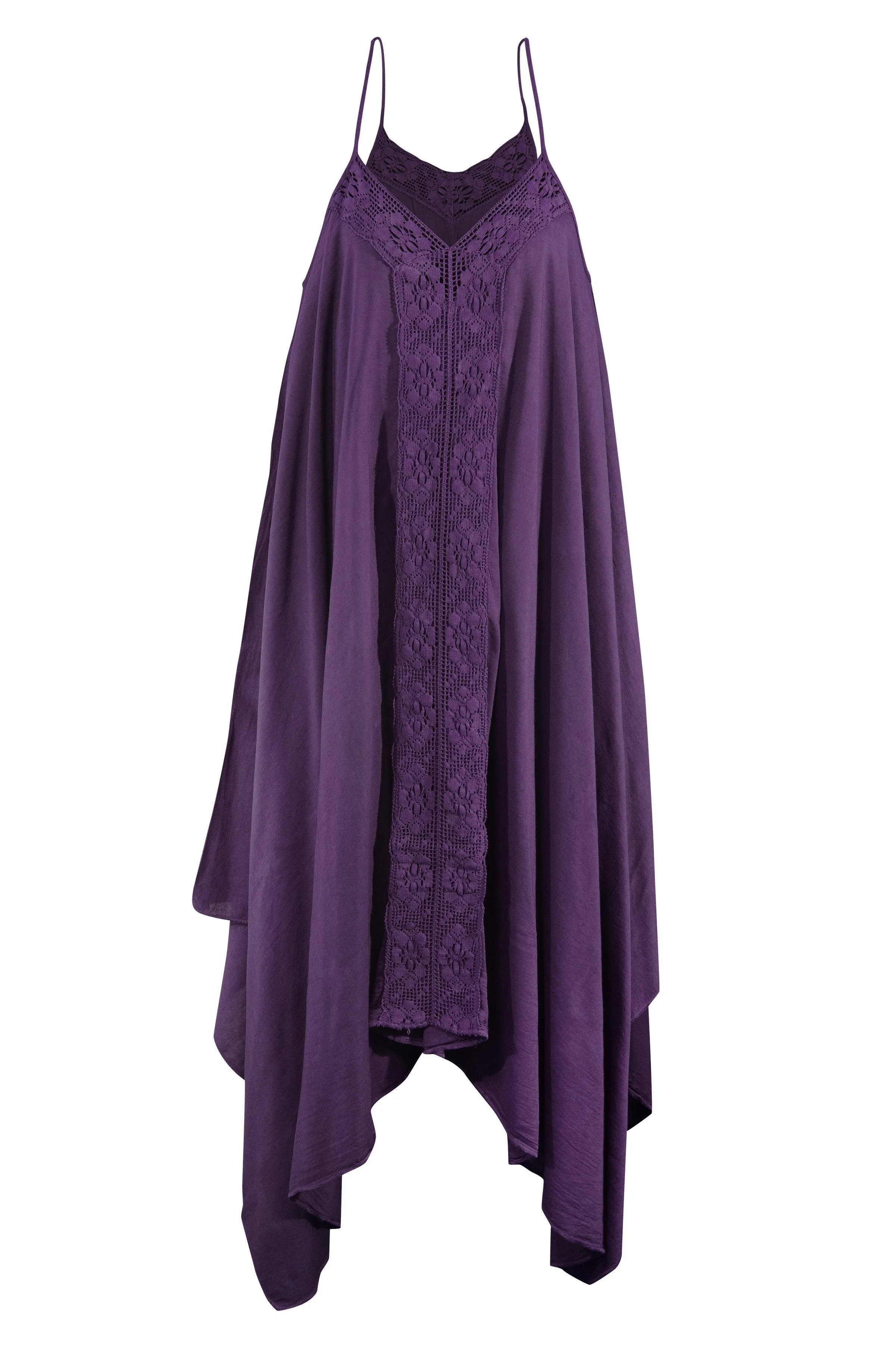 100% COTTON Lace front BOHO SWING MAXI DRESS many colours NATURAL MATERIALS
