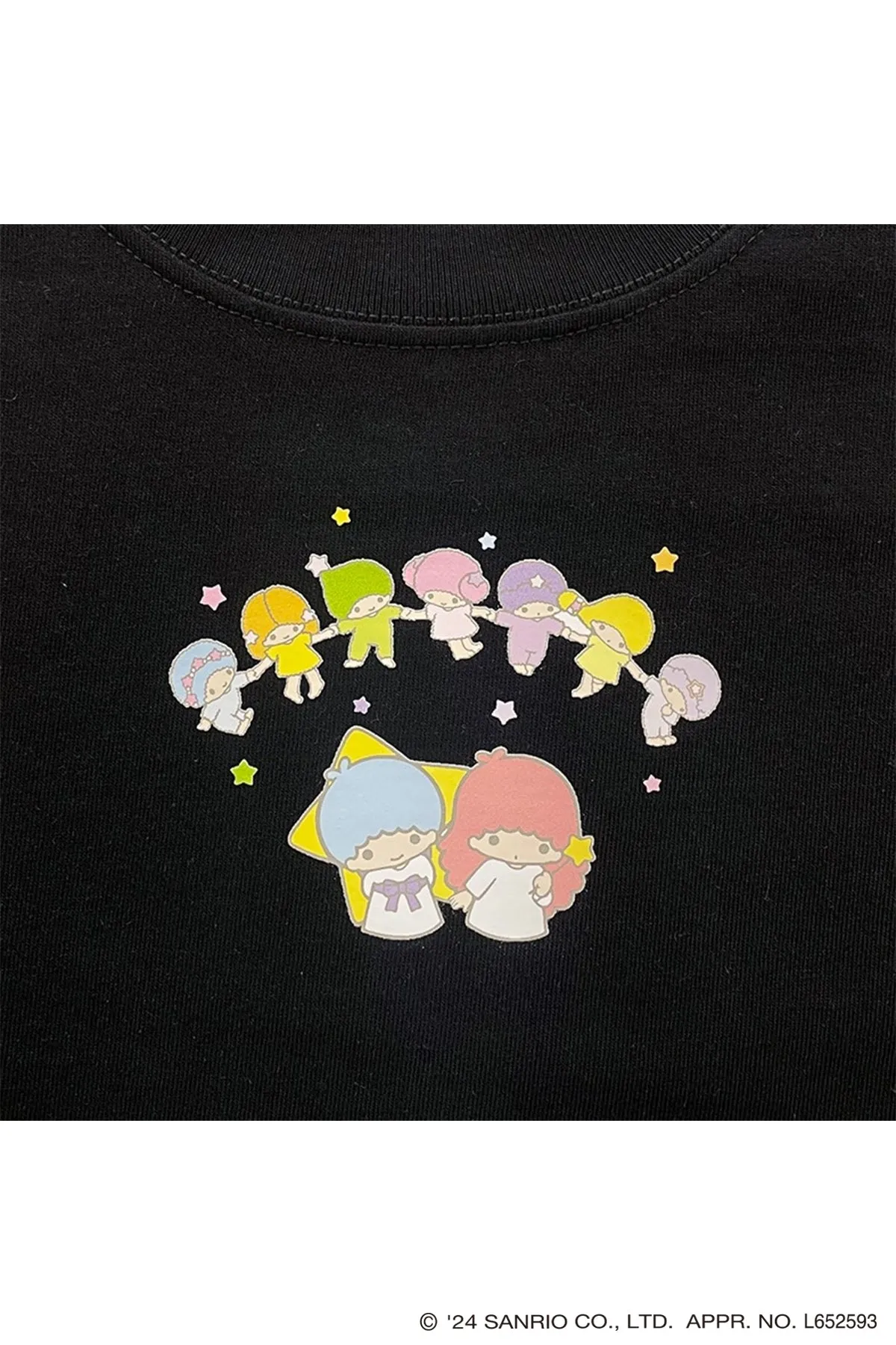 【受注予約】4XL Long T / Black / Little Twin Stars x MIKIOSAKABE / MSLTT02