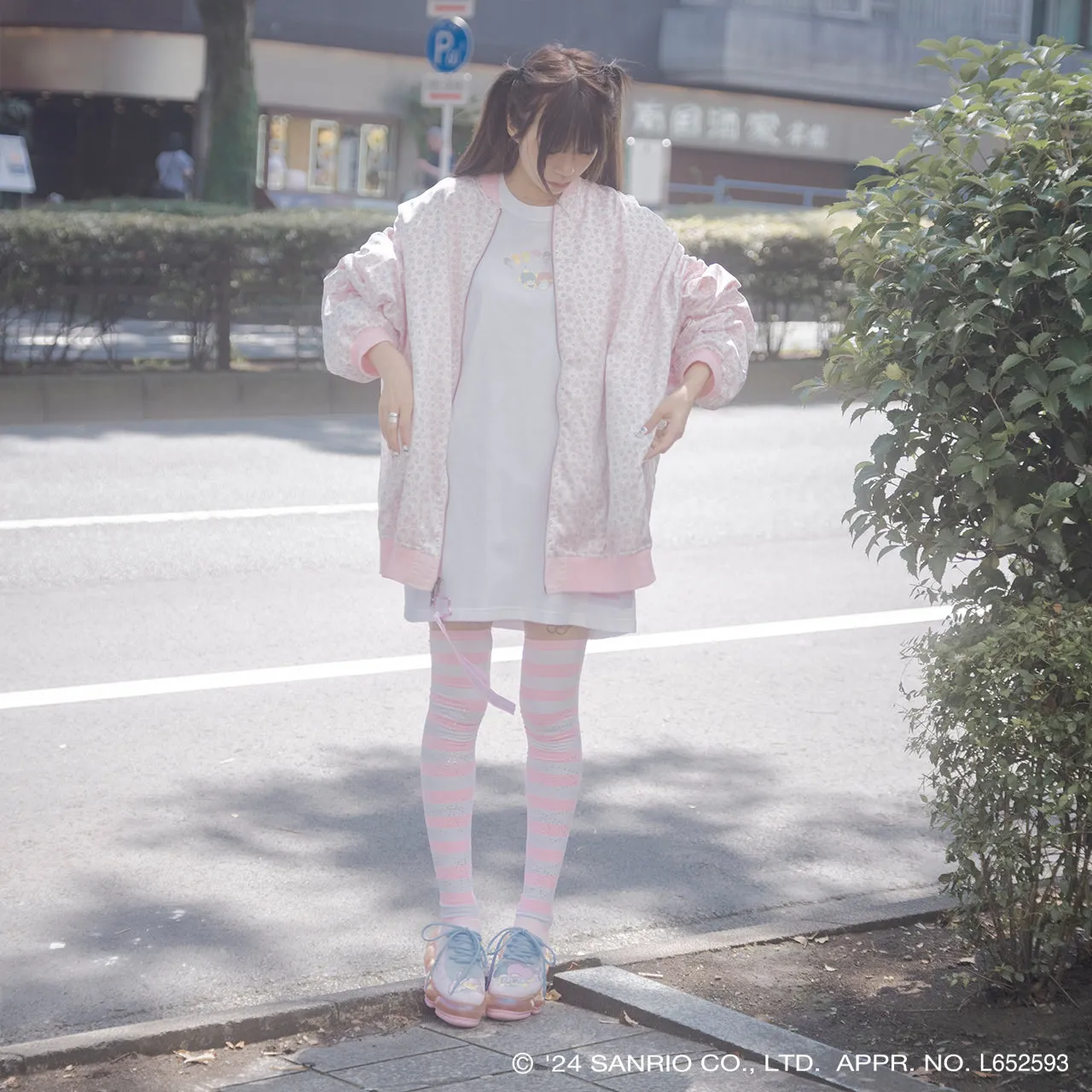 【受注予約】4XL Long T / White / Little Twin Stars x MIKIOSAKABE / MSLTT02