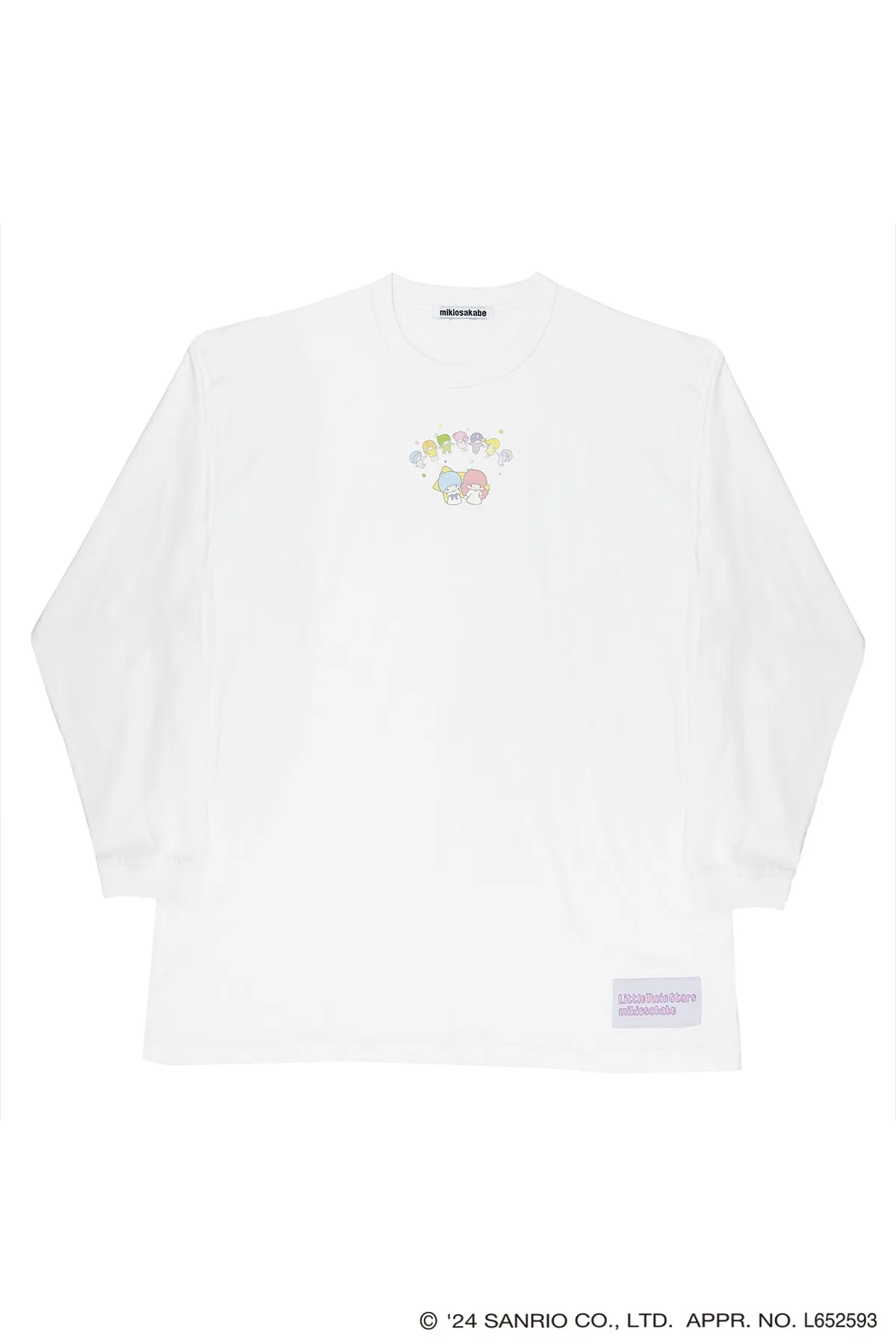 【受注予約】4XL Long T / White / Little Twin Stars x MIKIOSAKABE / MSLTT02