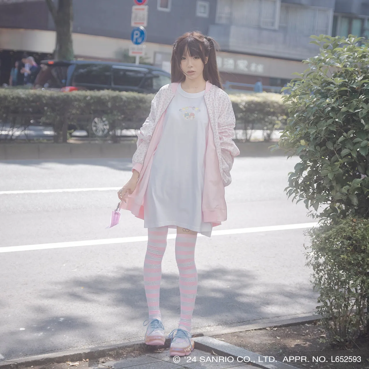 【受注予約】4XL Long T / White / Little Twin Stars x MIKIOSAKABE / MSLTT02