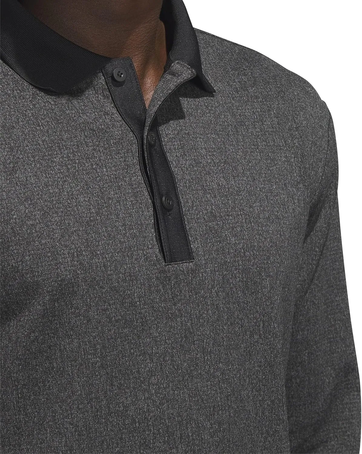 adidas Men's Essentials Long Sleeve Golf Polo Shirt