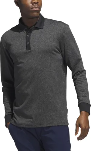 adidas Men's Essentials Long Sleeve Golf Polo Shirt
