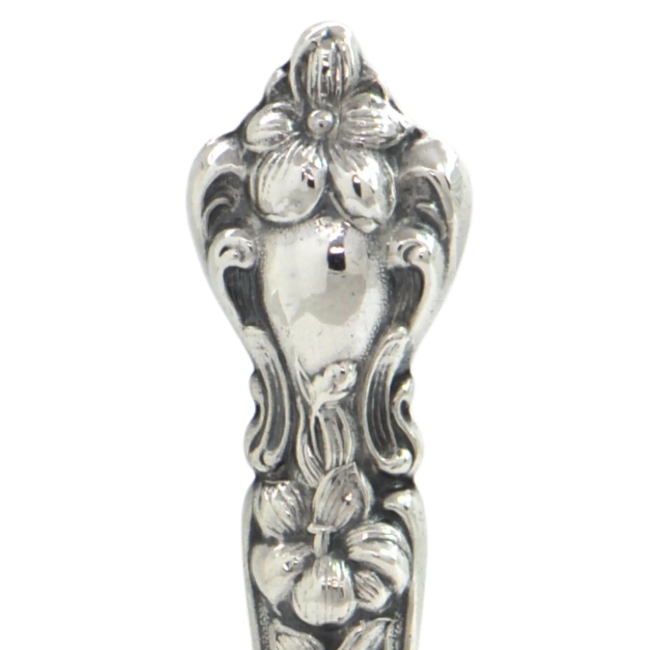 Antique Art Nouveau Sterling Wax Seal (Late 19th C.)