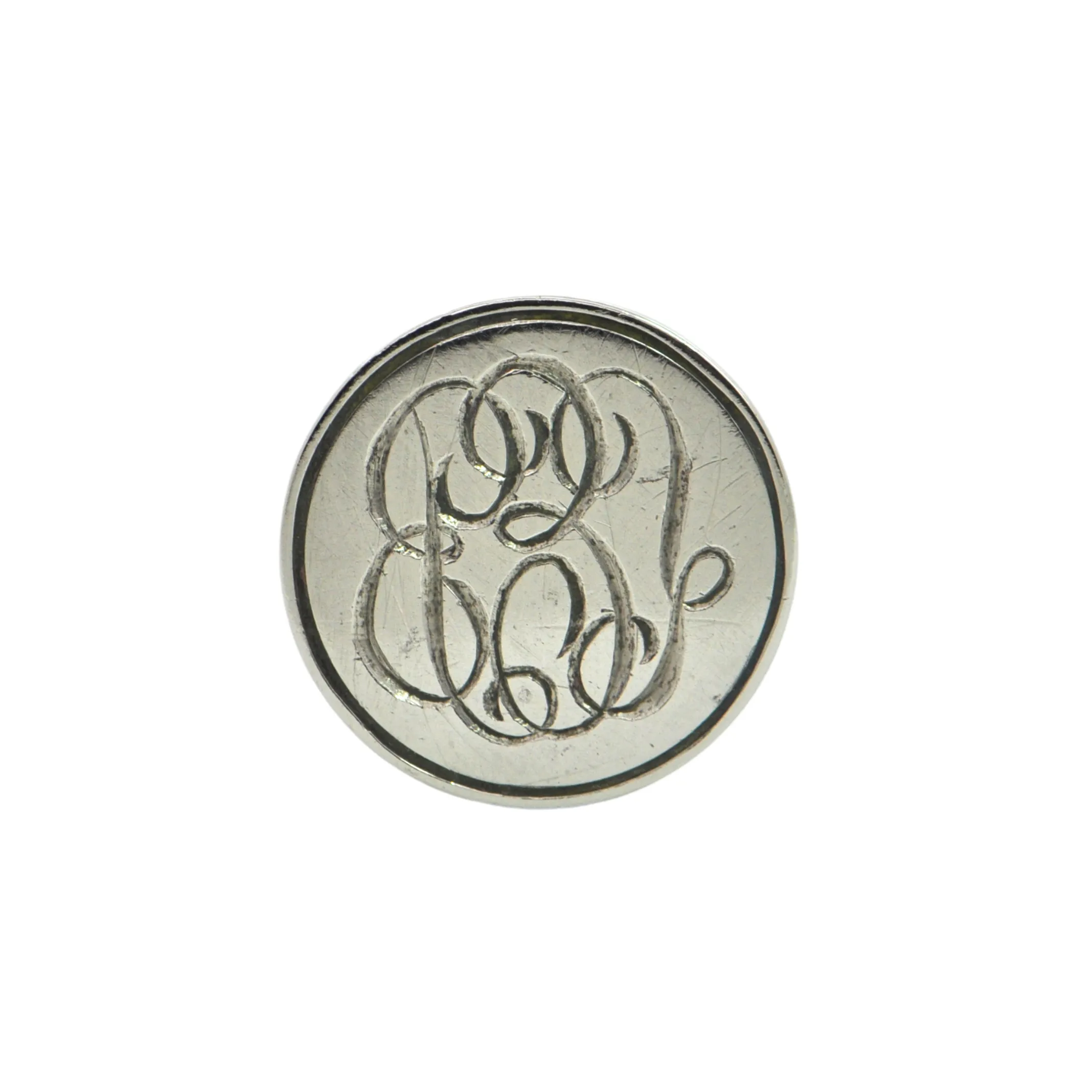 Antique Art Nouveau Sterling Wax Seal (Late 19th C.)