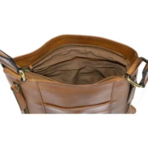 Ares Slim Leather Crossbody Handbag