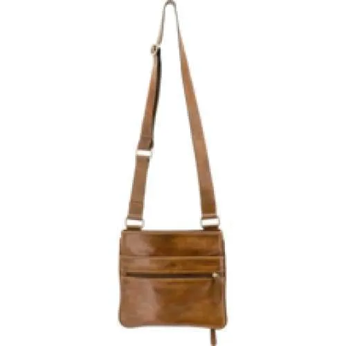 Ares Slim Leather Crossbody Handbag