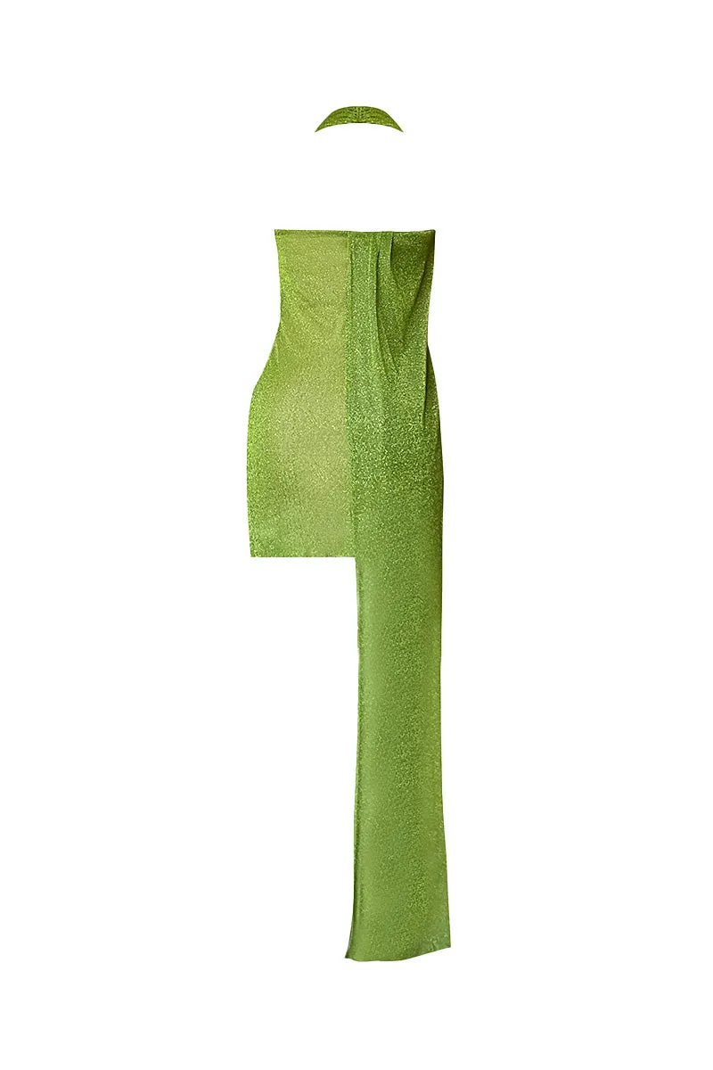 BELLA DONNA MINI DRESS IN GREEN
