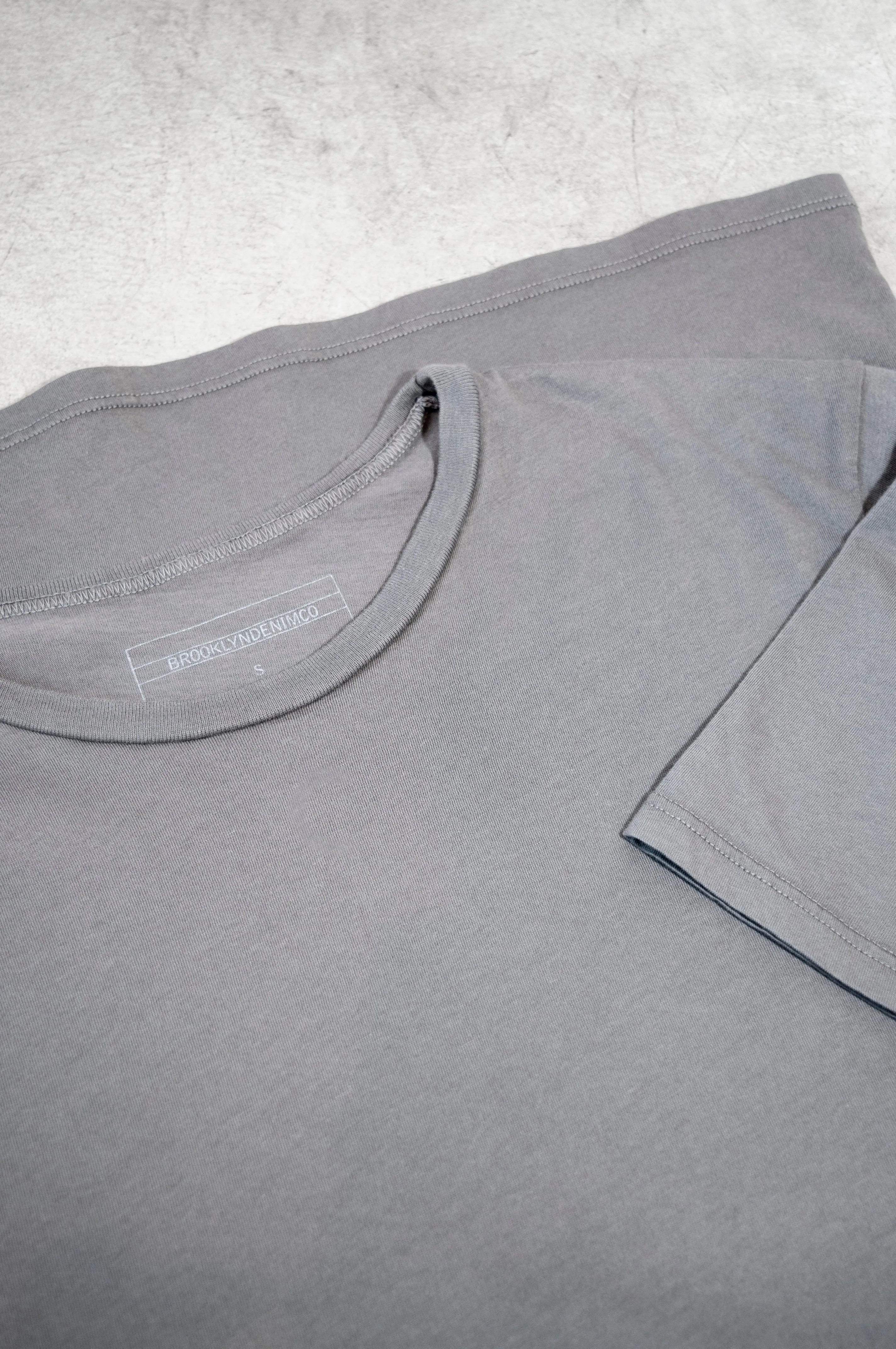 Brooklyn Denim Co. Organic Cotton Tee - Earl Grey
