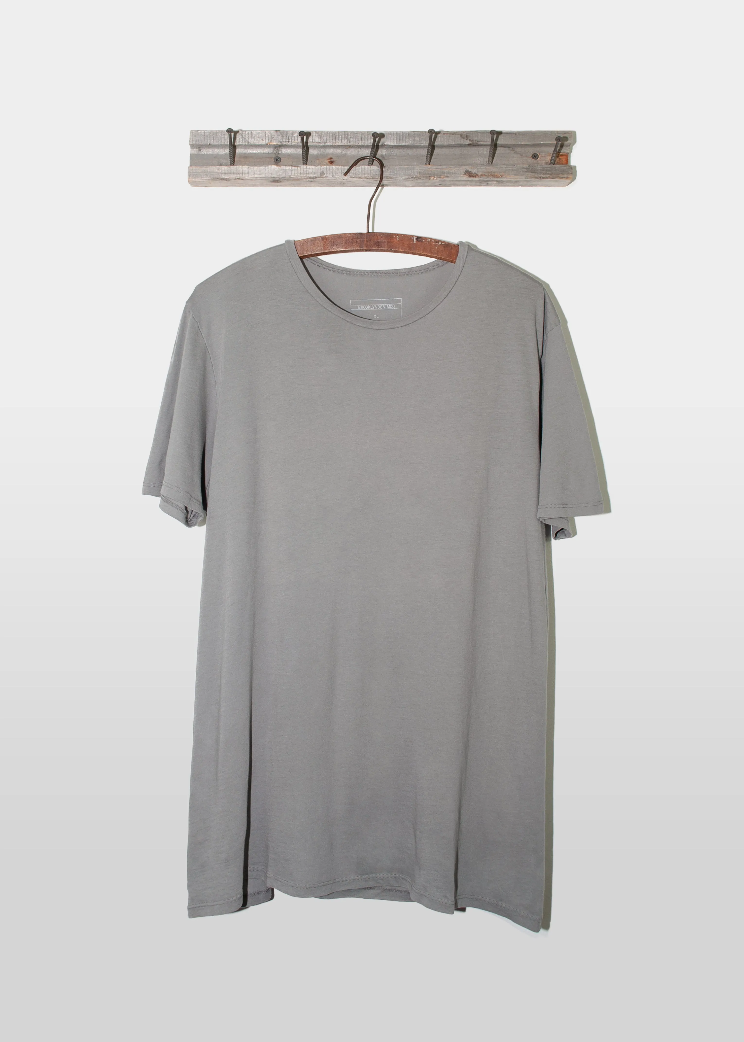 Brooklyn Denim Co. Organic Cotton Tee - Earl Grey