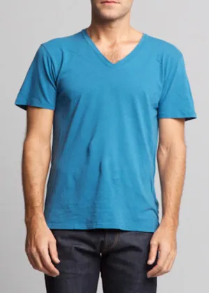Brooklyn Denim Co. Organic Cotton V-Neck Tee - Barbera