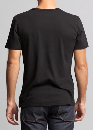 Brooklyn Denim Co. Organic Cotton V-Neck Tee - Barbera
