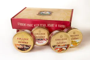 Cake Sampler 4-Pack w/Gift Box