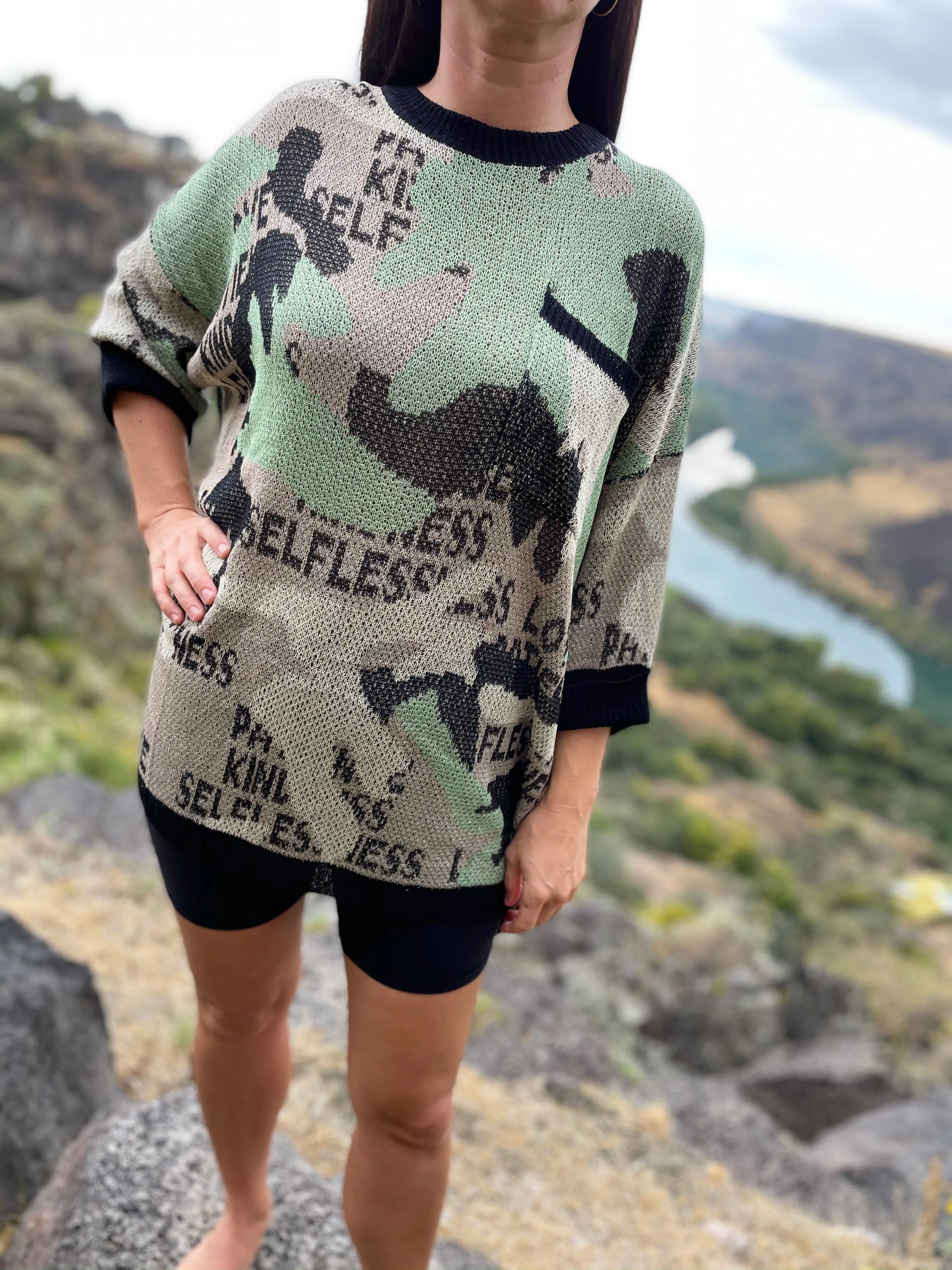 Camo Sweater