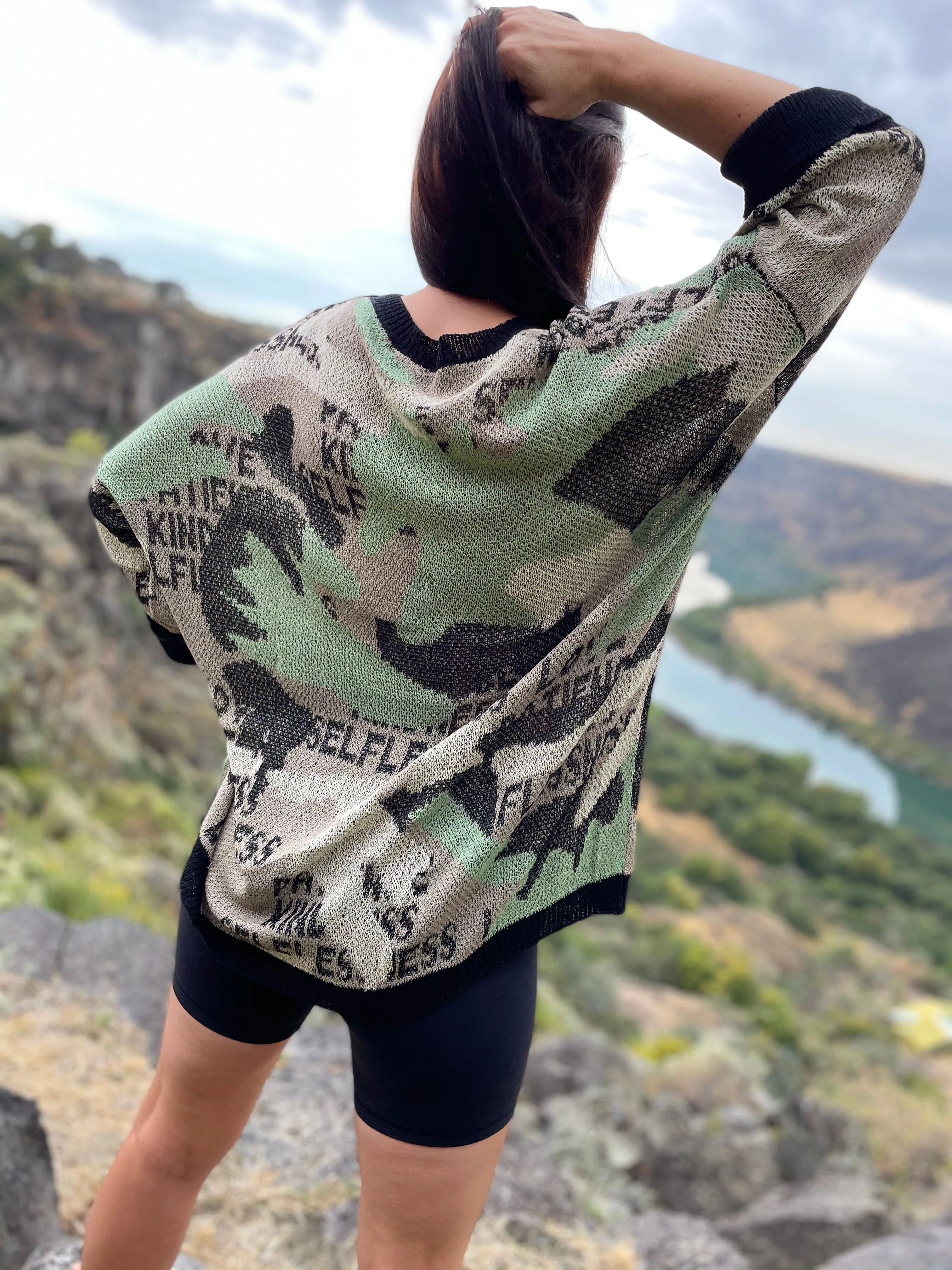 Camo Sweater
