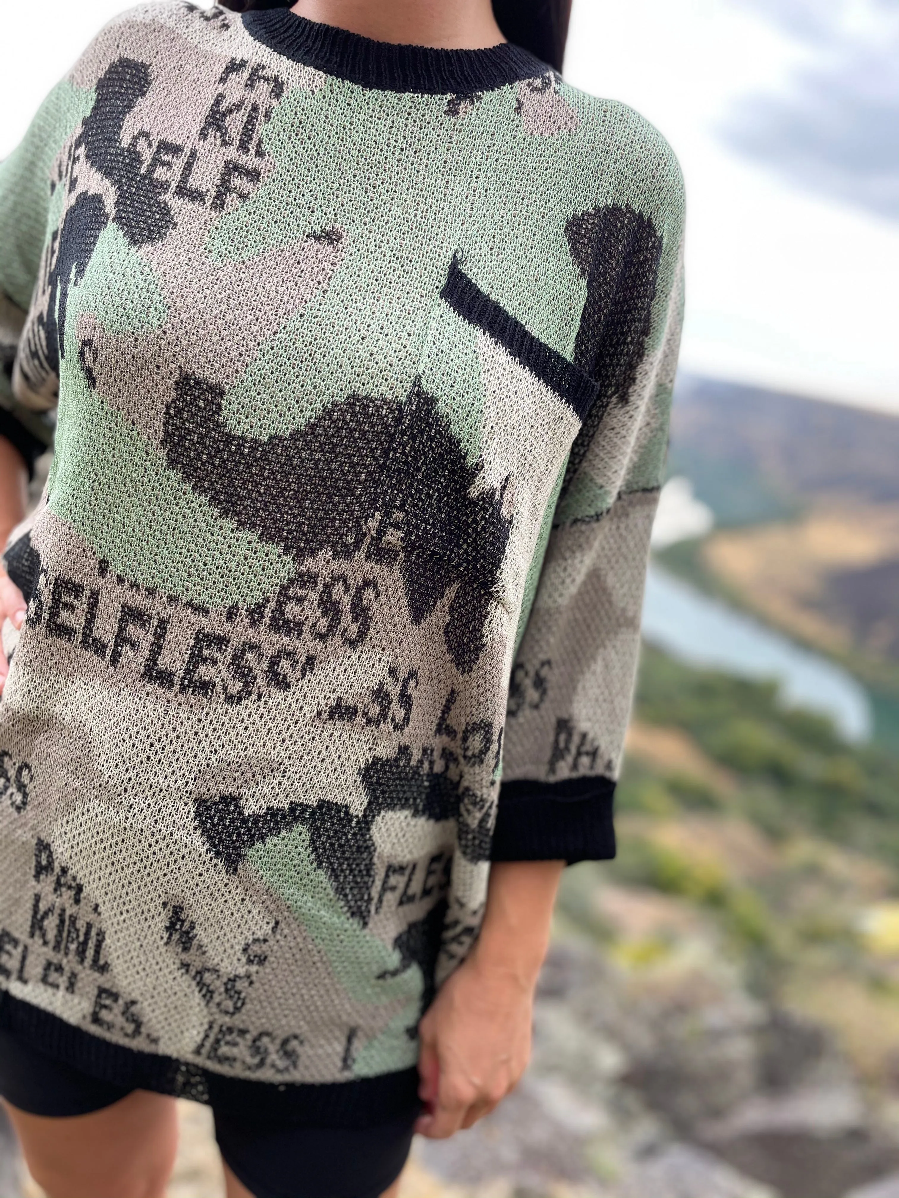 Camo Sweater