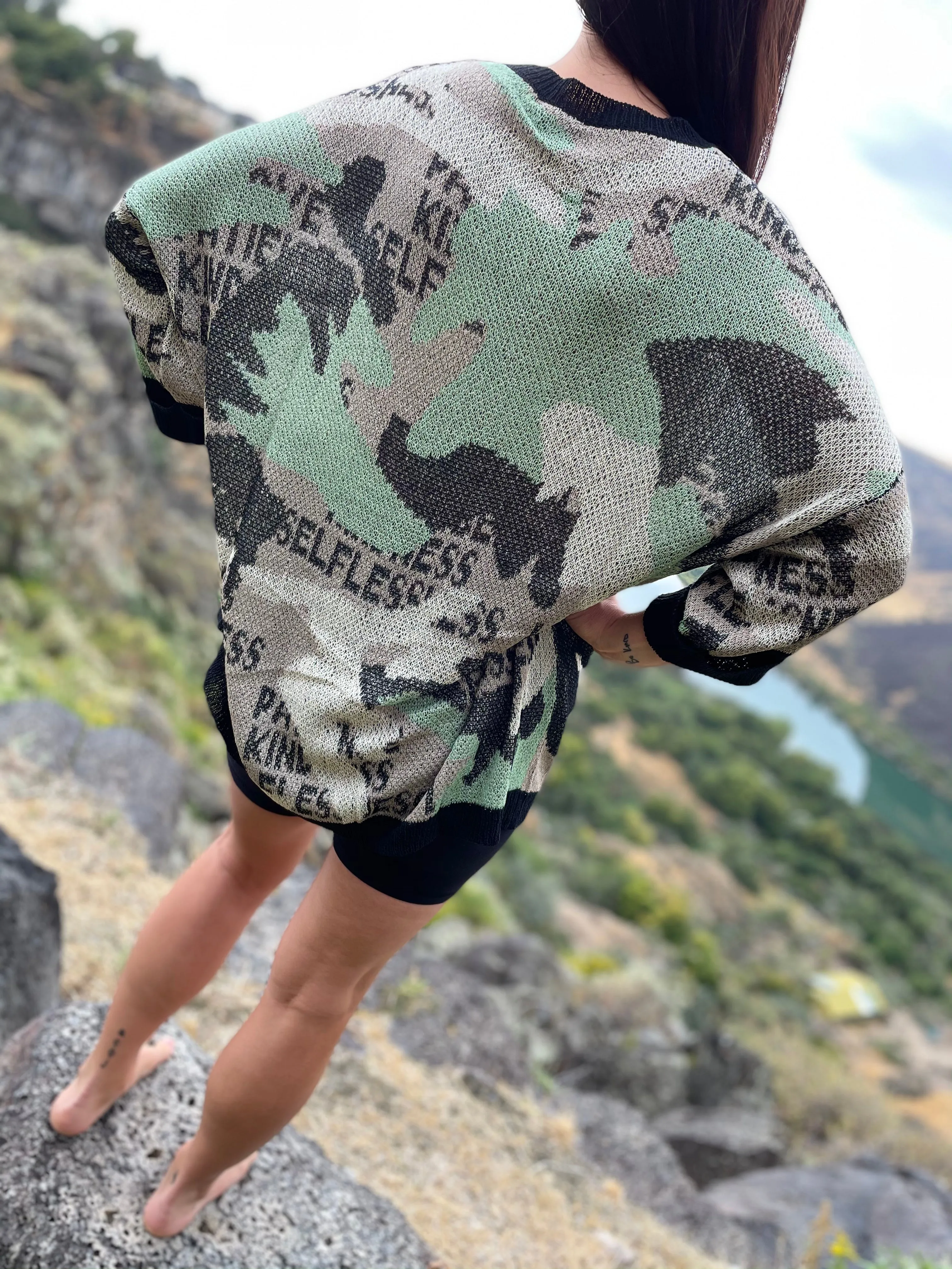 Camo Sweater