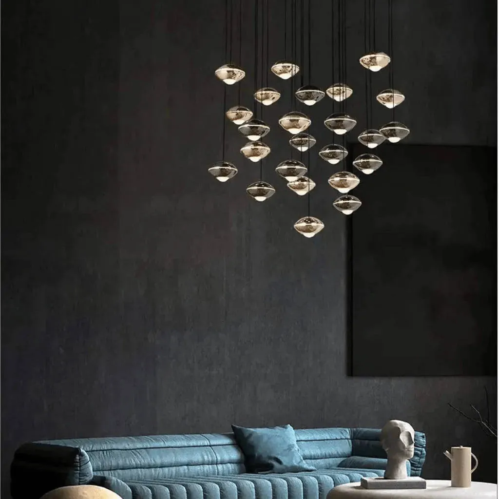 Cosmosphere Bohemian Space Double Height Chandelier (P0723-24A)