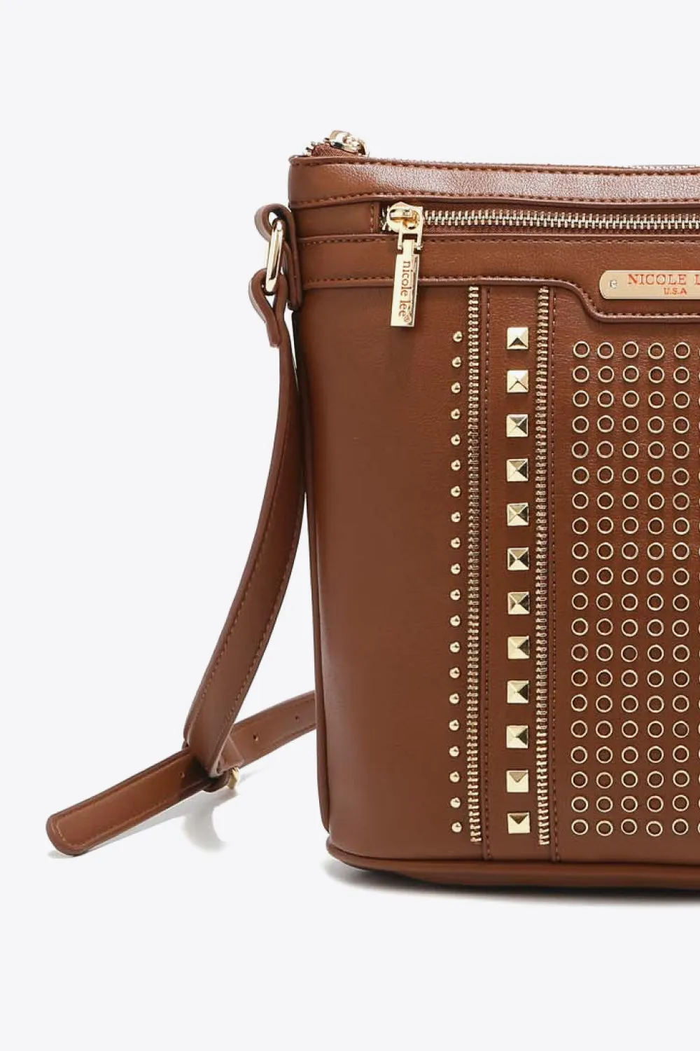 Crossbody Rivet Handbag