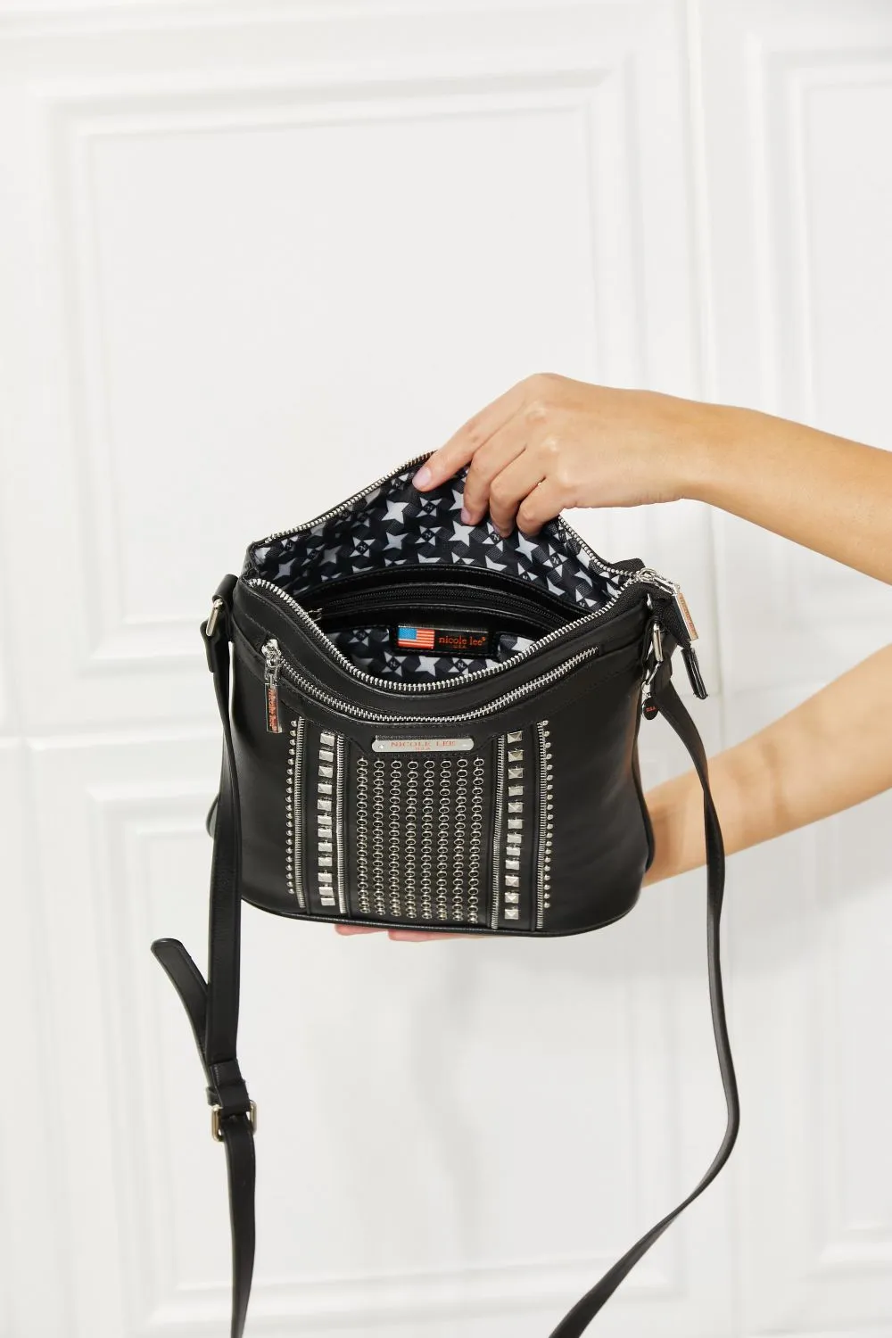 Crossbody Rivet Handbag