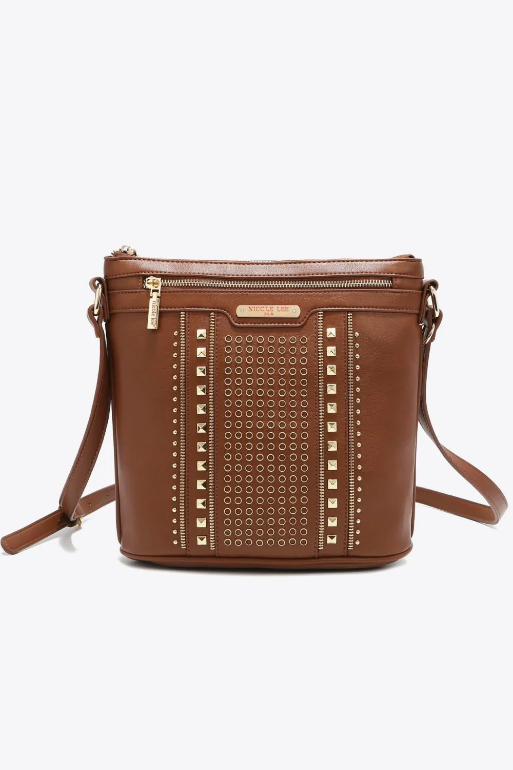 Crossbody Rivet Handbag