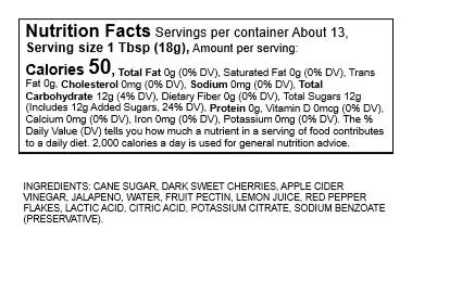 Dark Cherry Pepper Jelly - 8oz