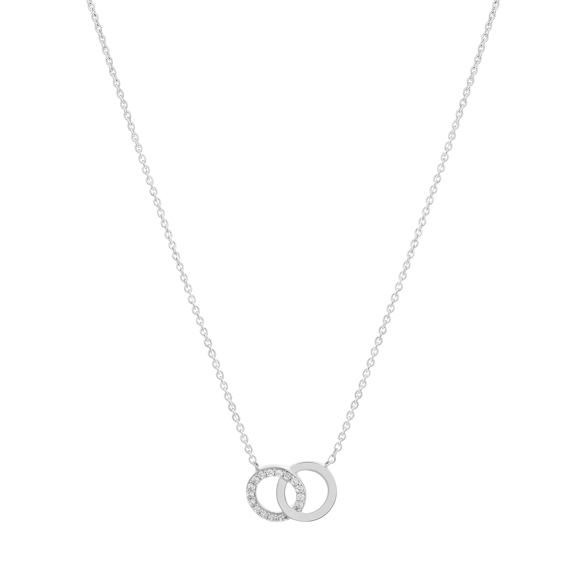 Eternity Necklace - 14K White Gold