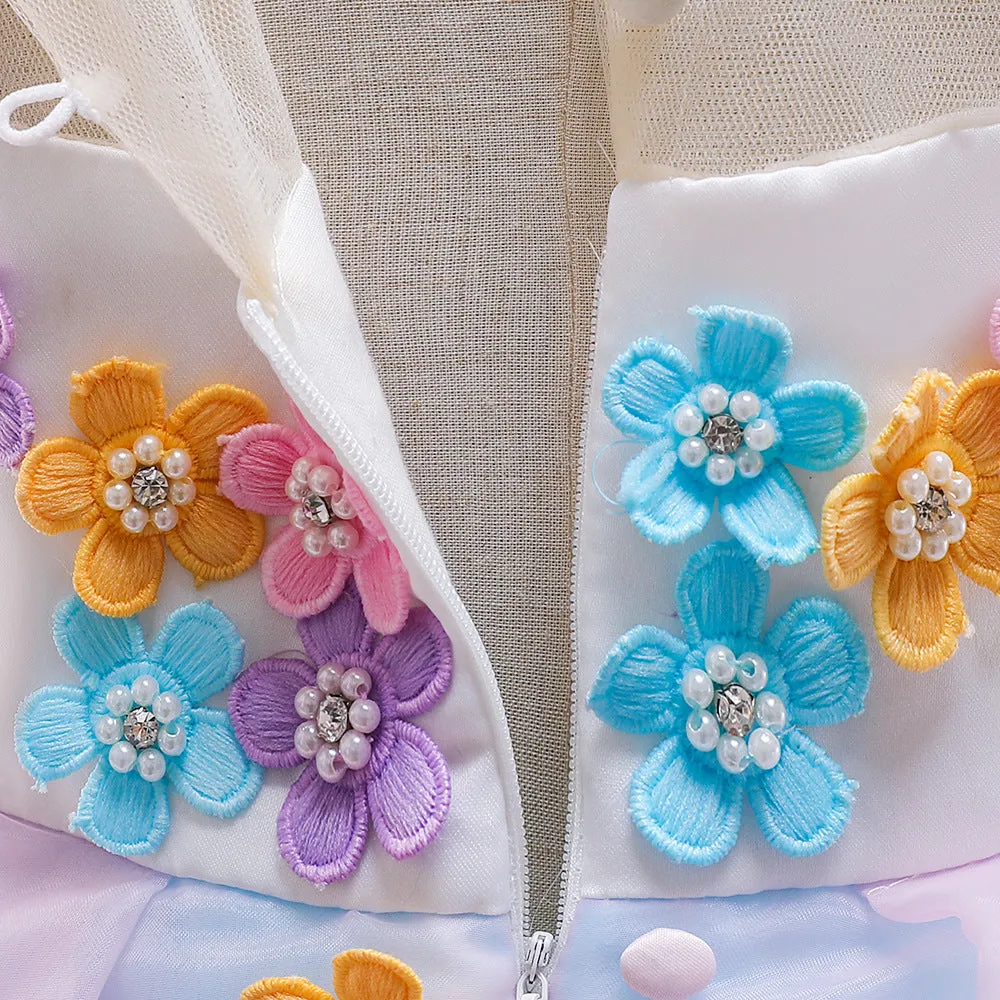 Fancydresswale Unicorn Blue dress for Girls