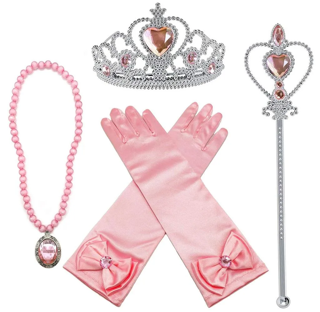 Fancydresswale Unicorn Pink dress for Girls with Accessories