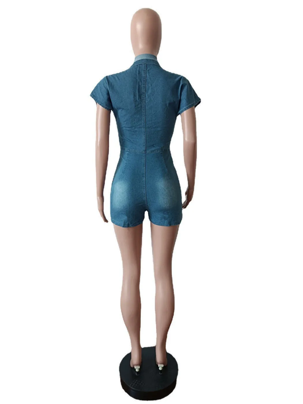 Fashion short sleeved jumpsuit AY2795