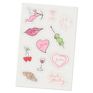 FREE GIFTS! Tease Me Huggies   Sticker Sheet