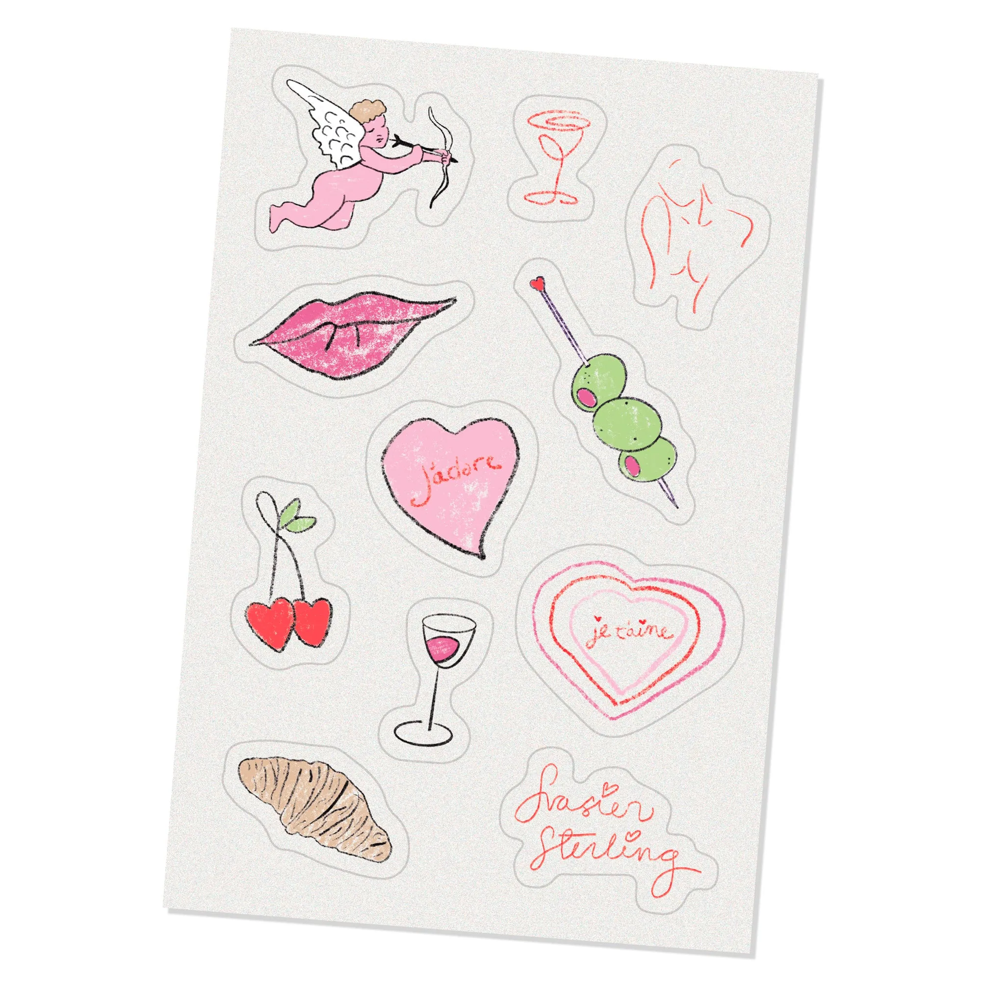 FREE GIFTS! Tease Me Huggies   Sticker Sheet