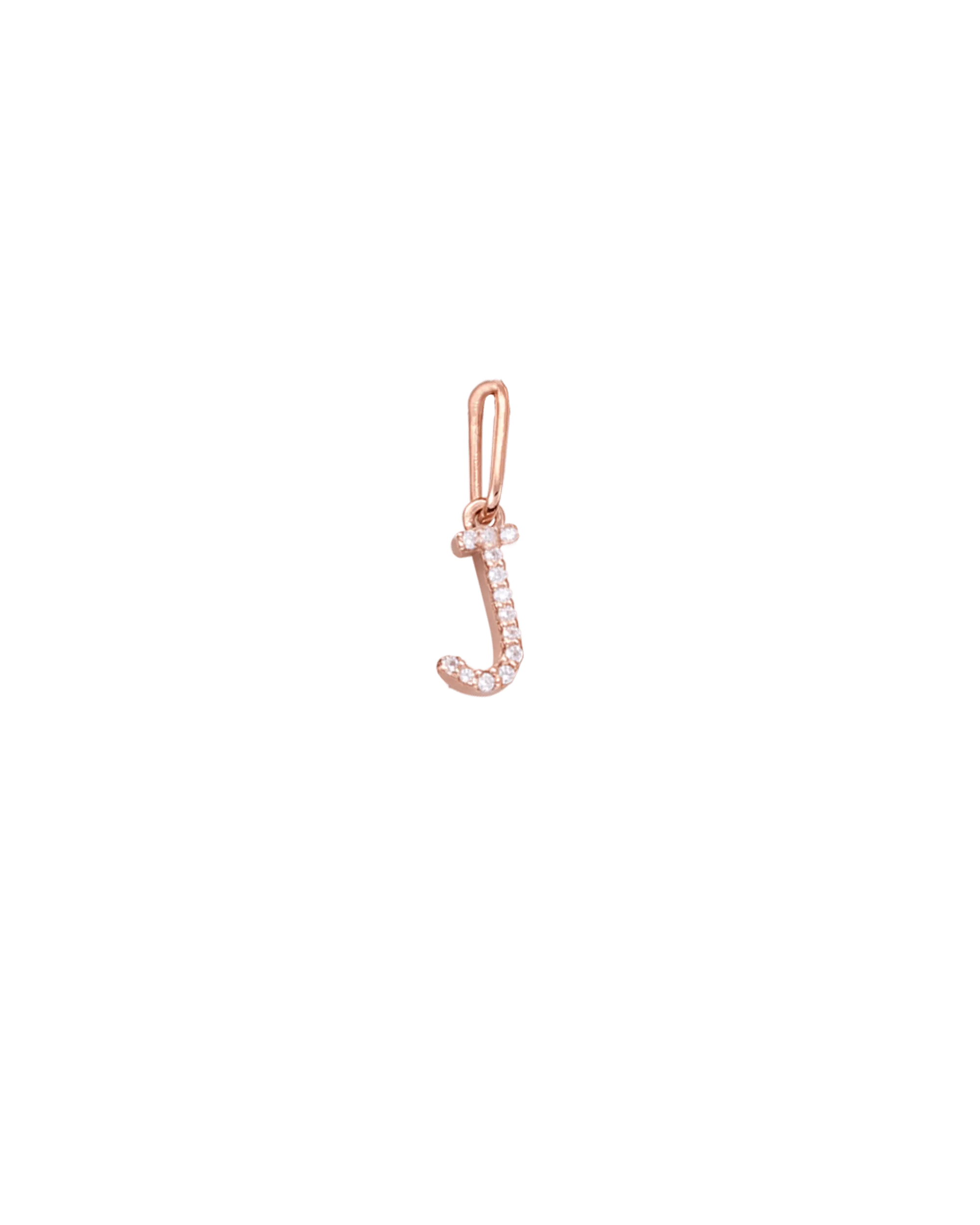 Frosted Charm - 14K Rose Gold