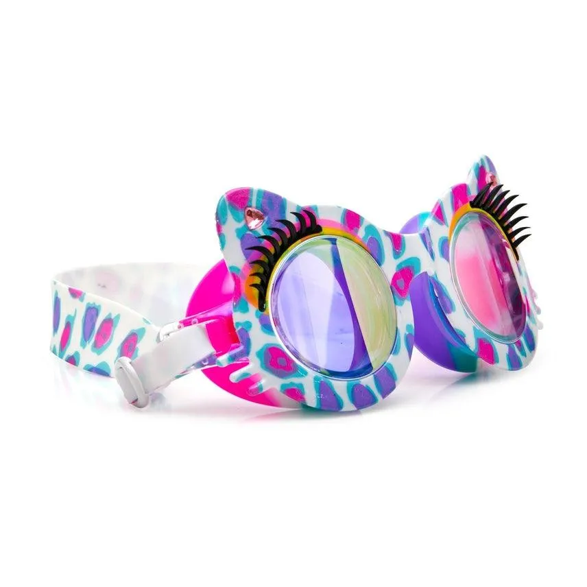Girls Swimwear| Swim Goggles- Cat Frame | Bling2o