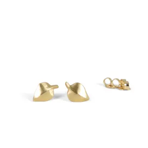 Gold Aspen Stud Earrings
