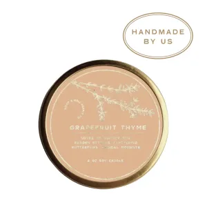 Grapefruit Thyme Candle