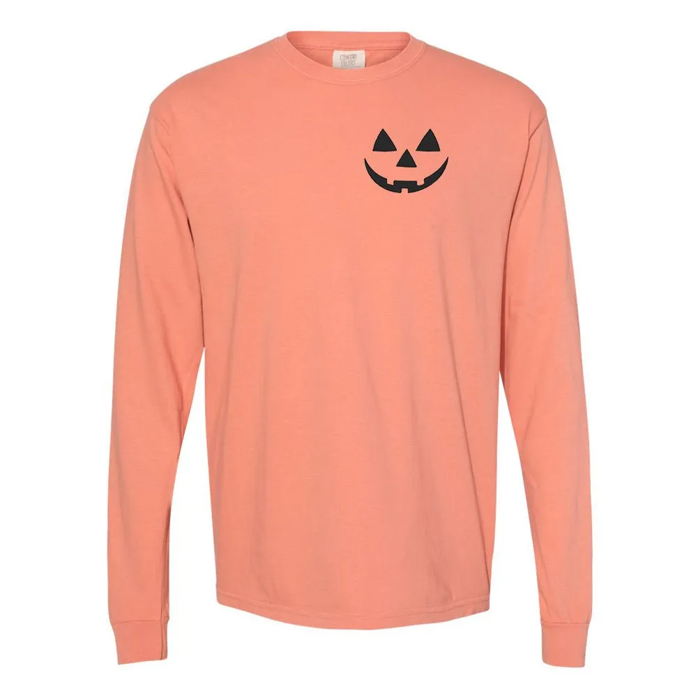 Jack-O'-Lantern Comfort Colors Long Sleeve T-Shirt