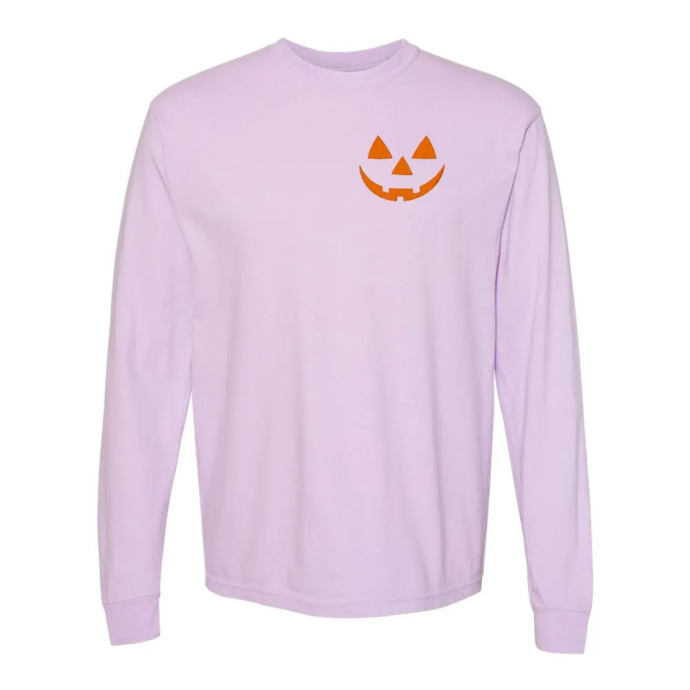 Jack-O'-Lantern Comfort Colors Long Sleeve T-Shirt