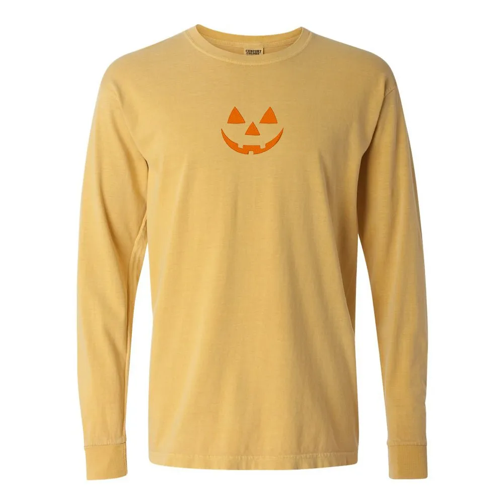 Jack-O'-Lantern Comfort Colors Long Sleeve T-Shirt