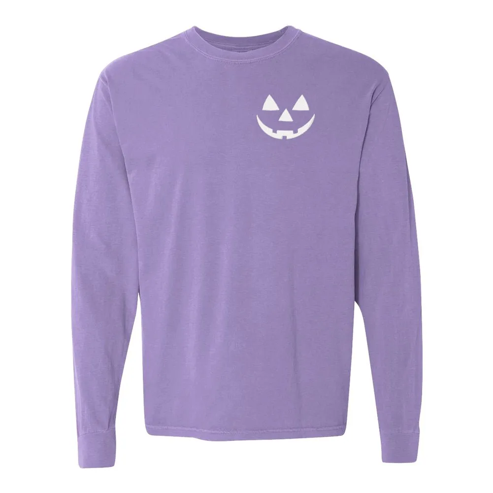 Jack-O'-Lantern Comfort Colors Long Sleeve T-Shirt