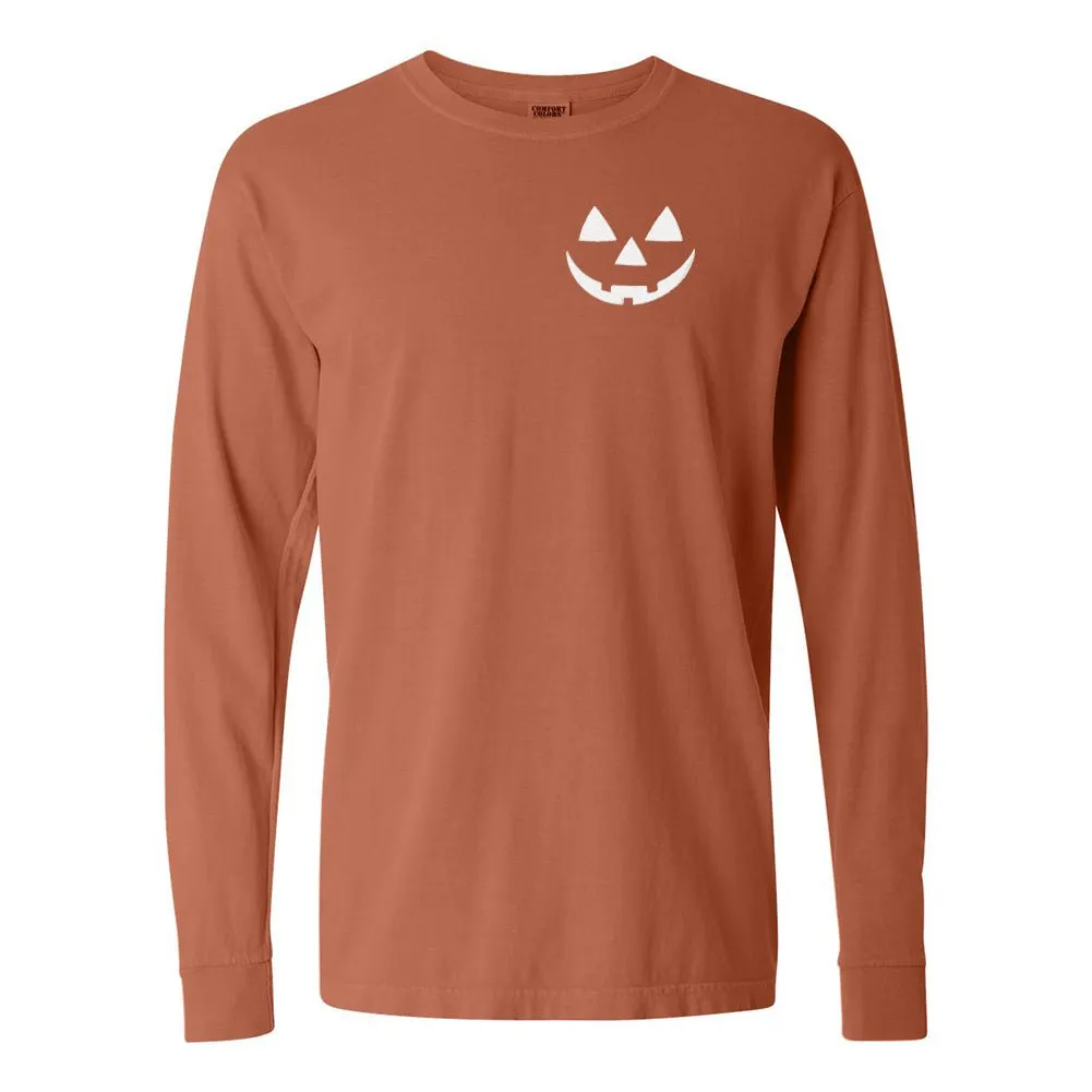 Jack-O'-Lantern Comfort Colors Long Sleeve T-Shirt