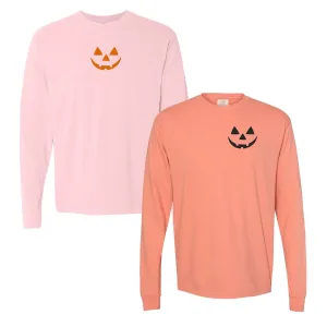 Jack-O'-Lantern Comfort Colors Long Sleeve T-Shirt