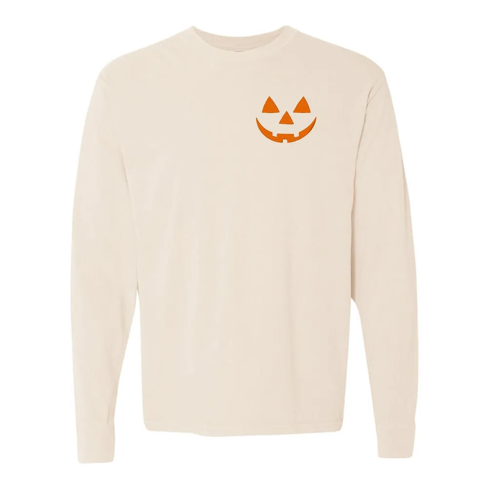 Jack-O'-Lantern Comfort Colors Long Sleeve T-Shirt