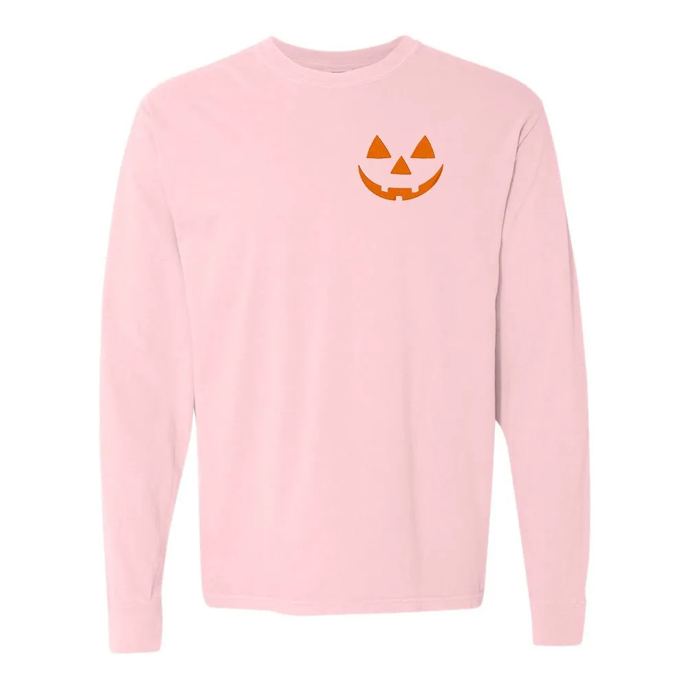 Jack-O'-Lantern Comfort Colors Long Sleeve T-Shirt
