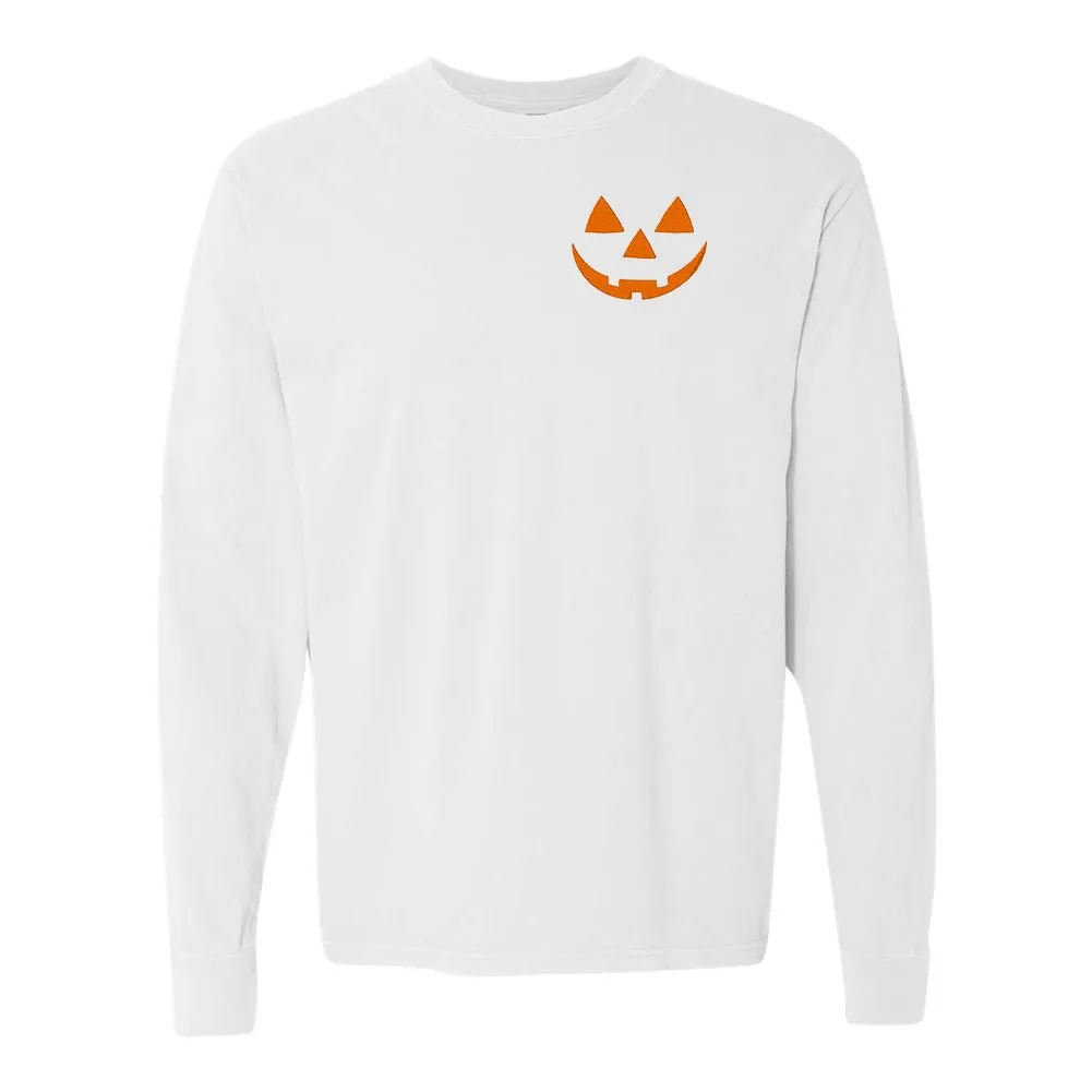 Jack-O'-Lantern Comfort Colors Long Sleeve T-Shirt