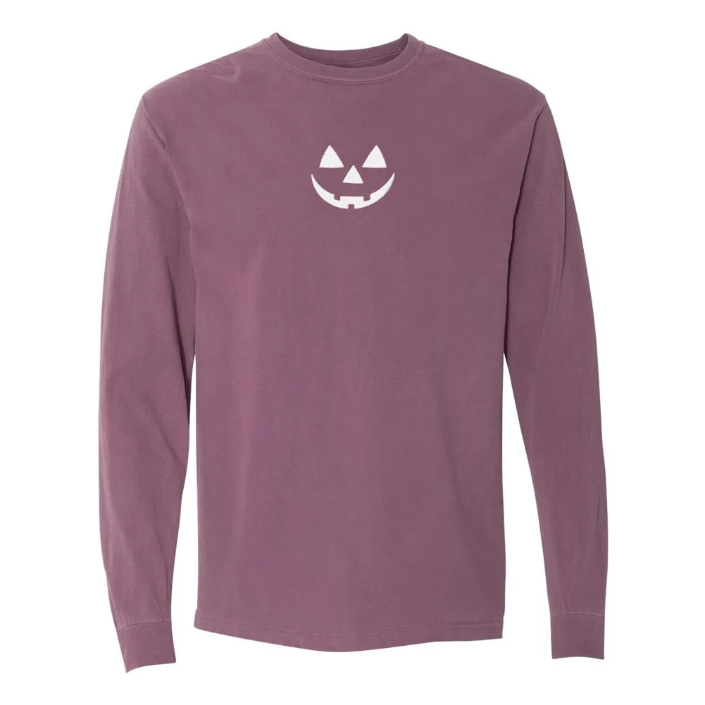 Jack-O'-Lantern Comfort Colors Long Sleeve T-Shirt