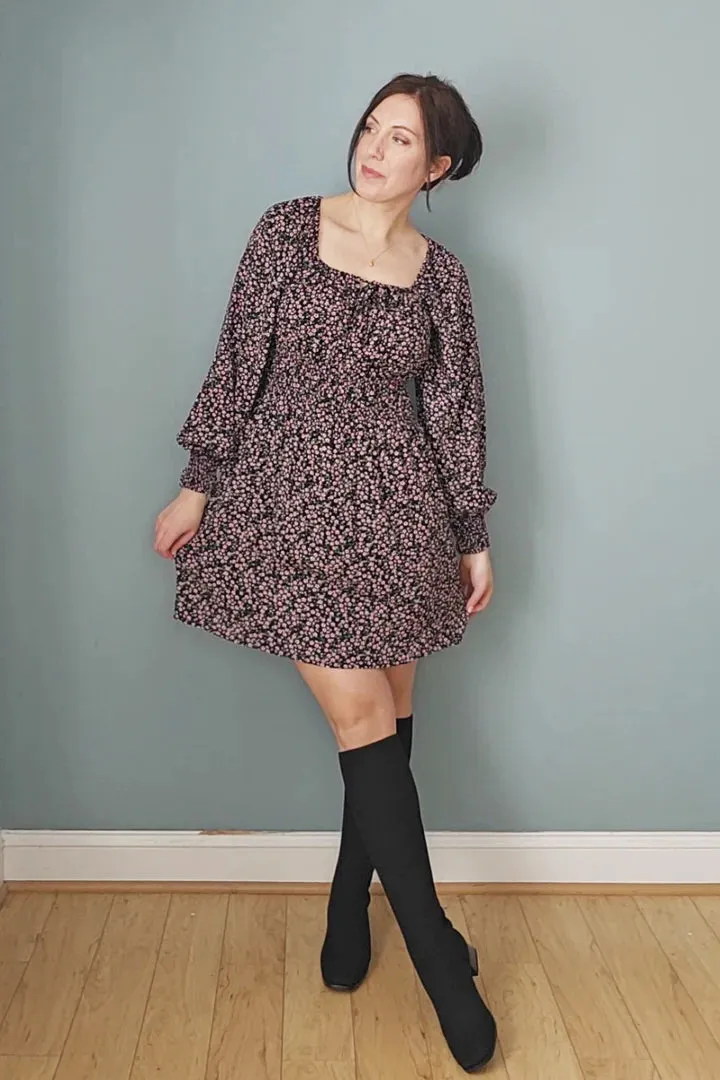 PDF Pattern - Joni Blouse   Dress | Pattern Scout