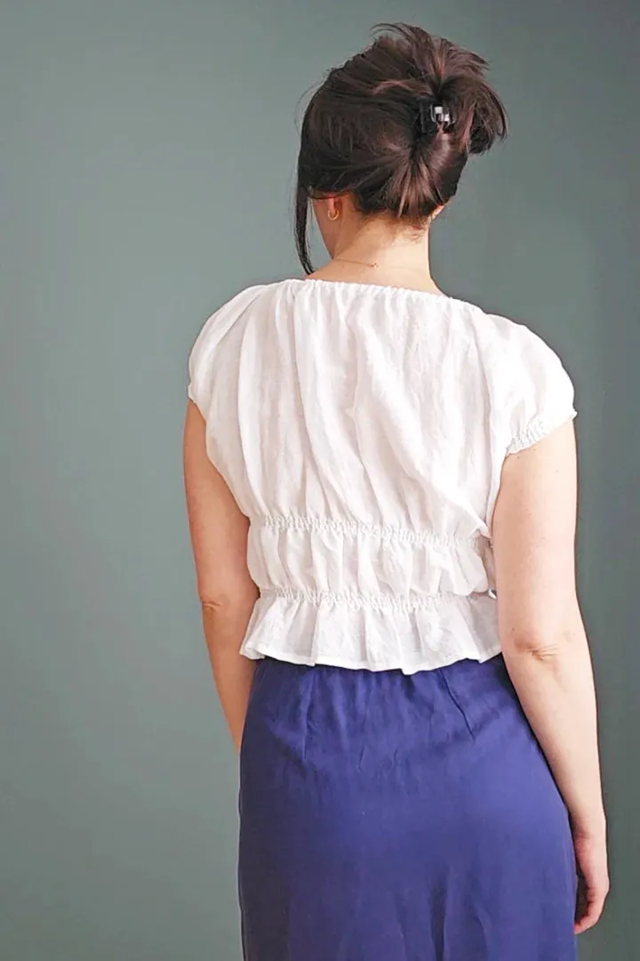 PDF Pattern - Joni Blouse   Dress | Pattern Scout
