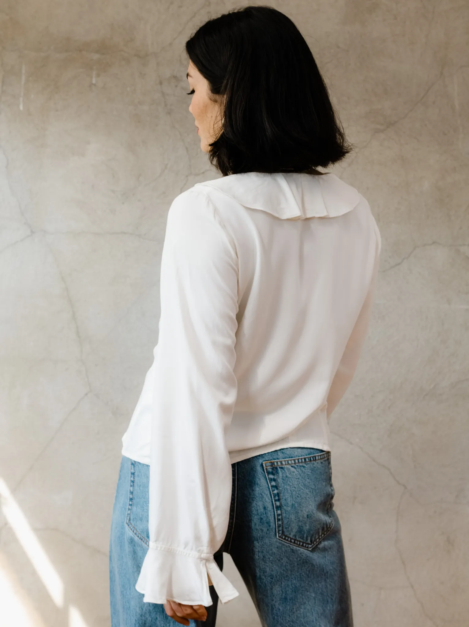 Quincy Ruffle Blouse