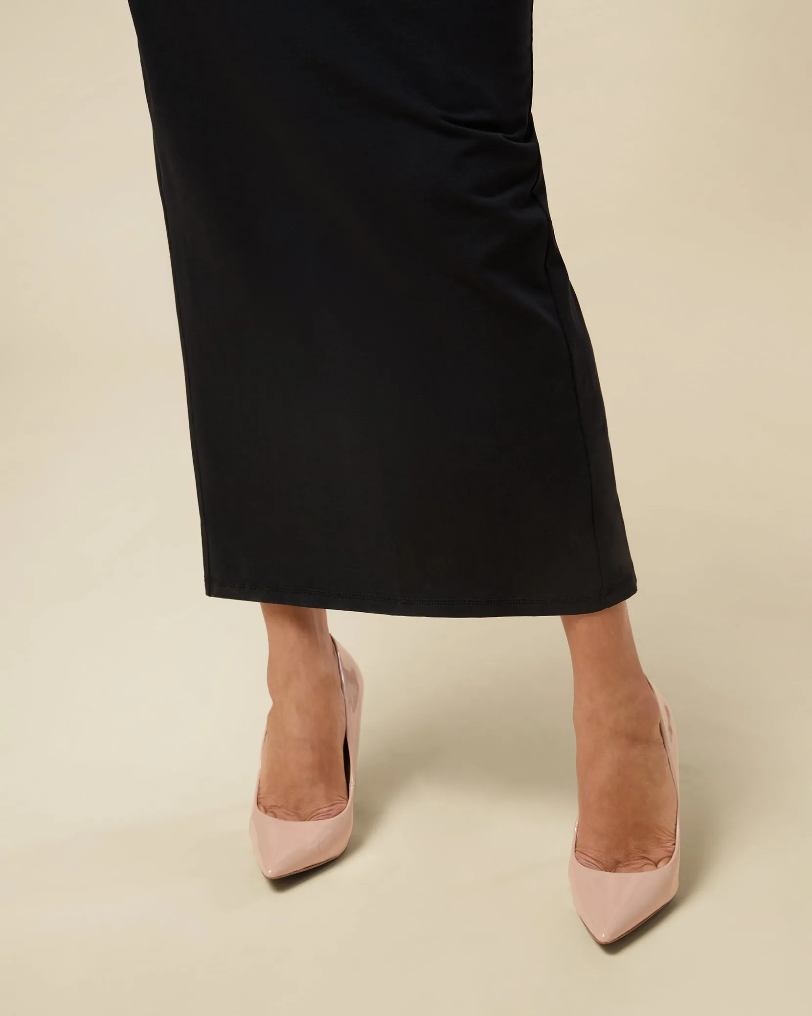 Square Neck Midi Dress